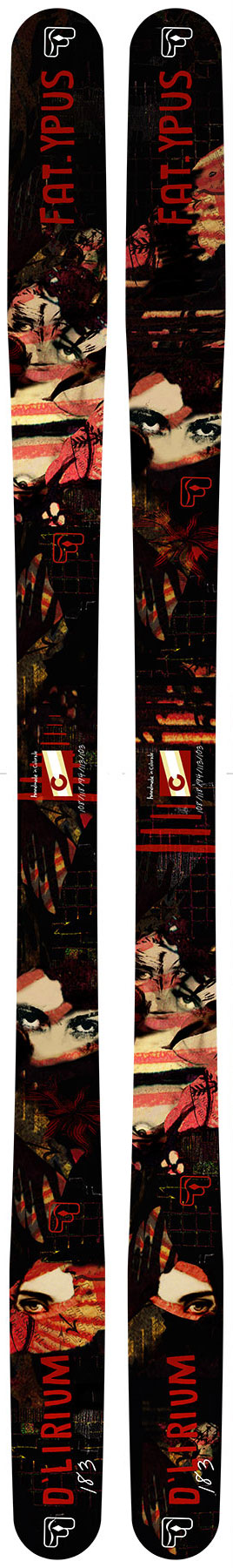Fat-ypus Ski Graphic Gallery - Fat-ypus Handmade Skis Fat-ypus Ski Graphic Gallery - Fat-ypus Handmade Skis