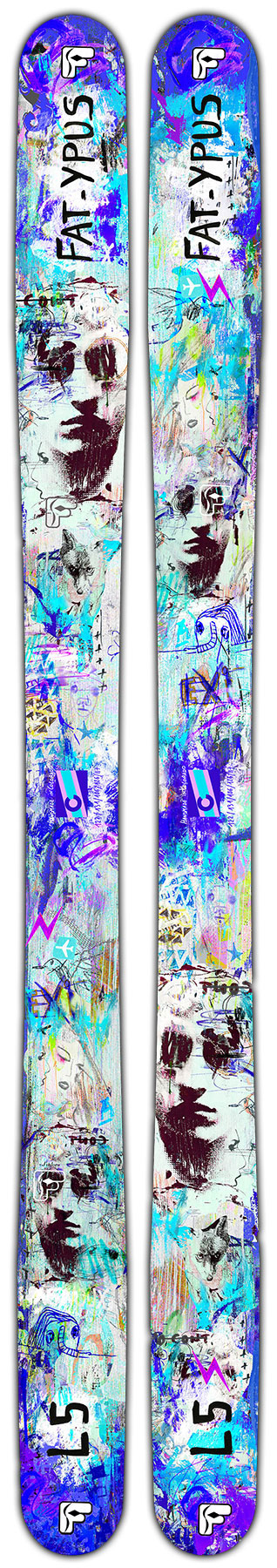 Fat-ypus Ski Graphic Gallery - Fat-ypus Handmade Skis