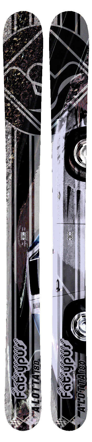 A-Lotta Limited Edition Powder Ski - Fat-ypus Skis