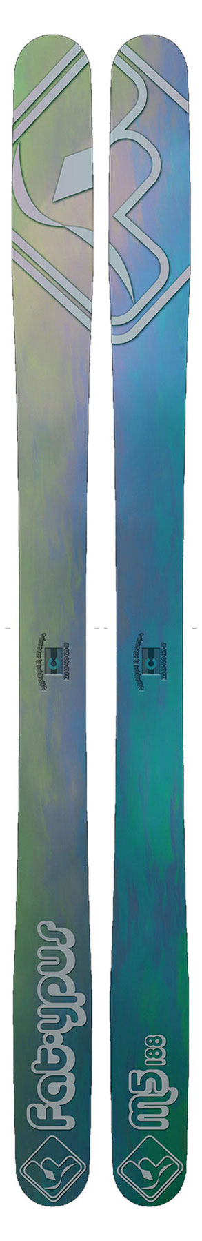 スキー 188 FAT-YPUS Mach 5 139 Marker Jester 16 Fat-ypus Ski Graphic Gallery - Fat-ypus Handmade Skis