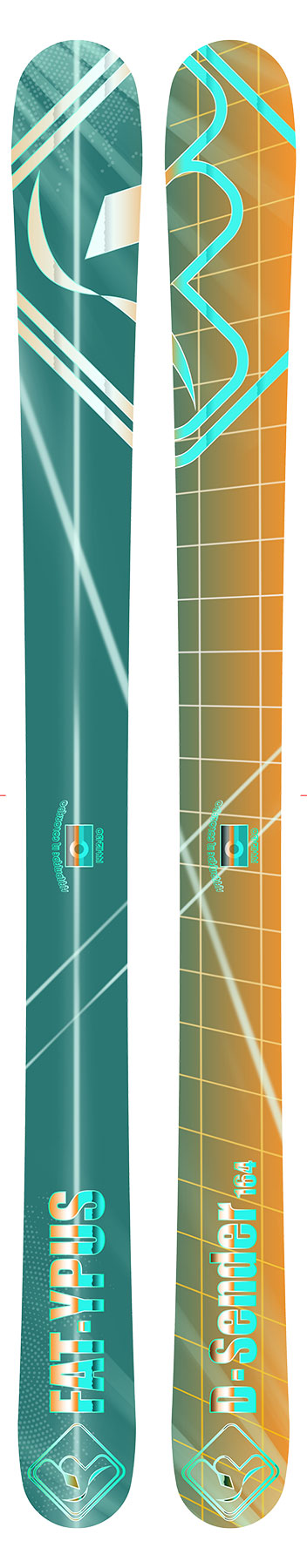 D-Sender All Mountain Competition Ski